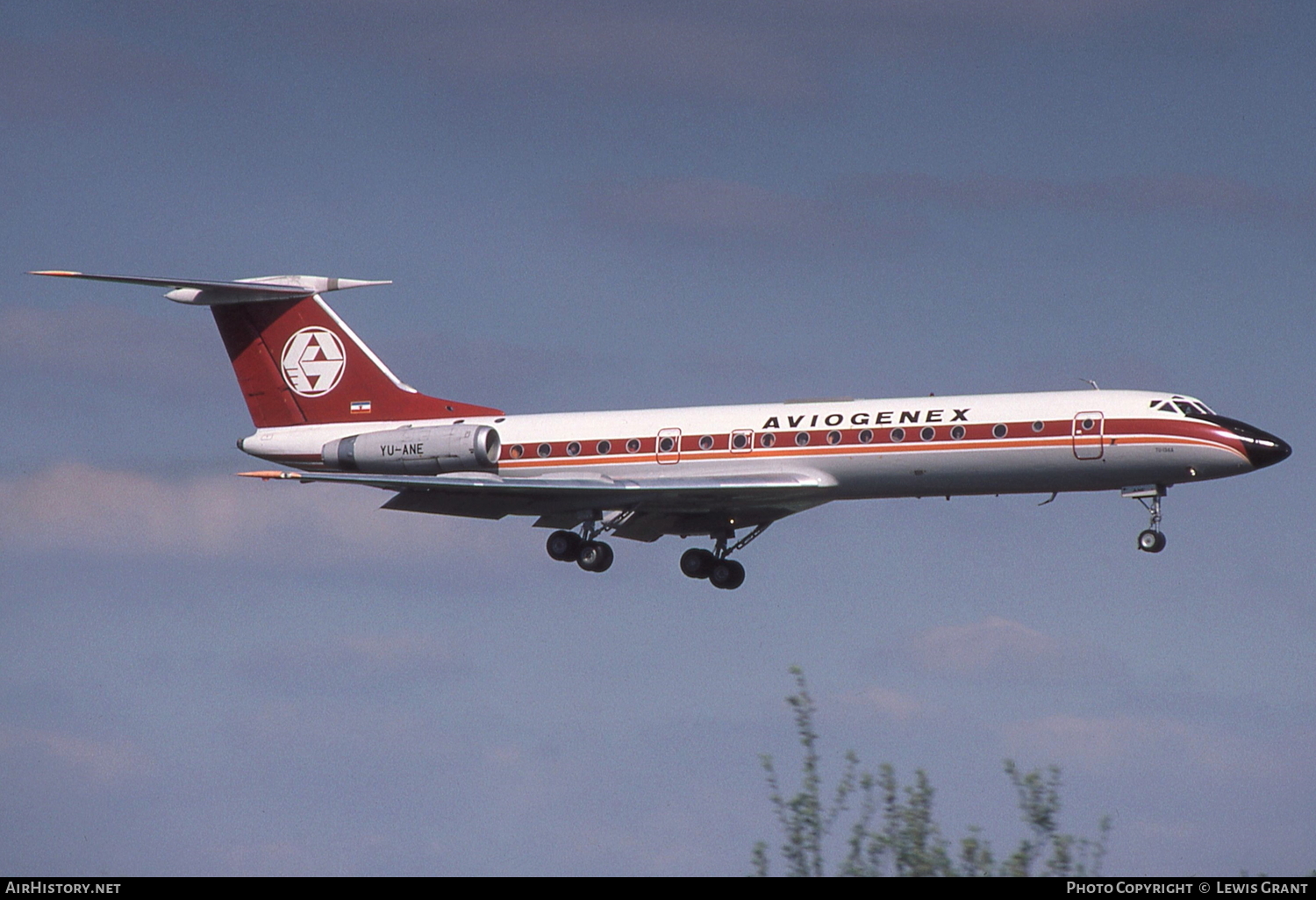 Aircraft Photo of YU-ANE | Tupolev Tu-134A | Aviogenex | AirHistory.net #112257