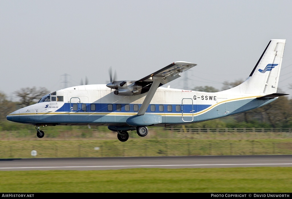 Aircraft Photo of G-SSWE | Short 360-200 | Streamline Aviation | AirHistory.net #112263