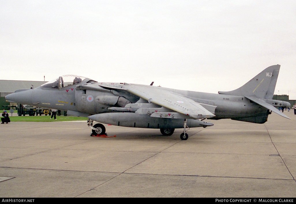 Aircraft Photo of ZG505 | British Aerospace Harrier GR7 | UK - Air Force | AirHistory.net #112290