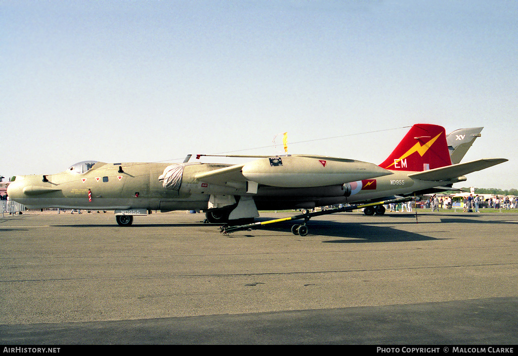 Aircraft Photo of WD955 | English Electric Canberra T17A | UK - Air Force | AirHistory.net #112293