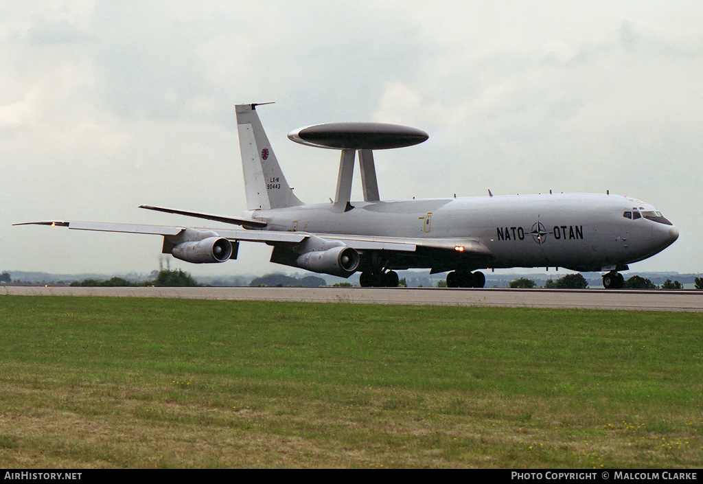 Aircraft Photo of LX-N90443 | Boeing E-3A Sentry | Luxembourg - NATO | AirHistory.net #112296