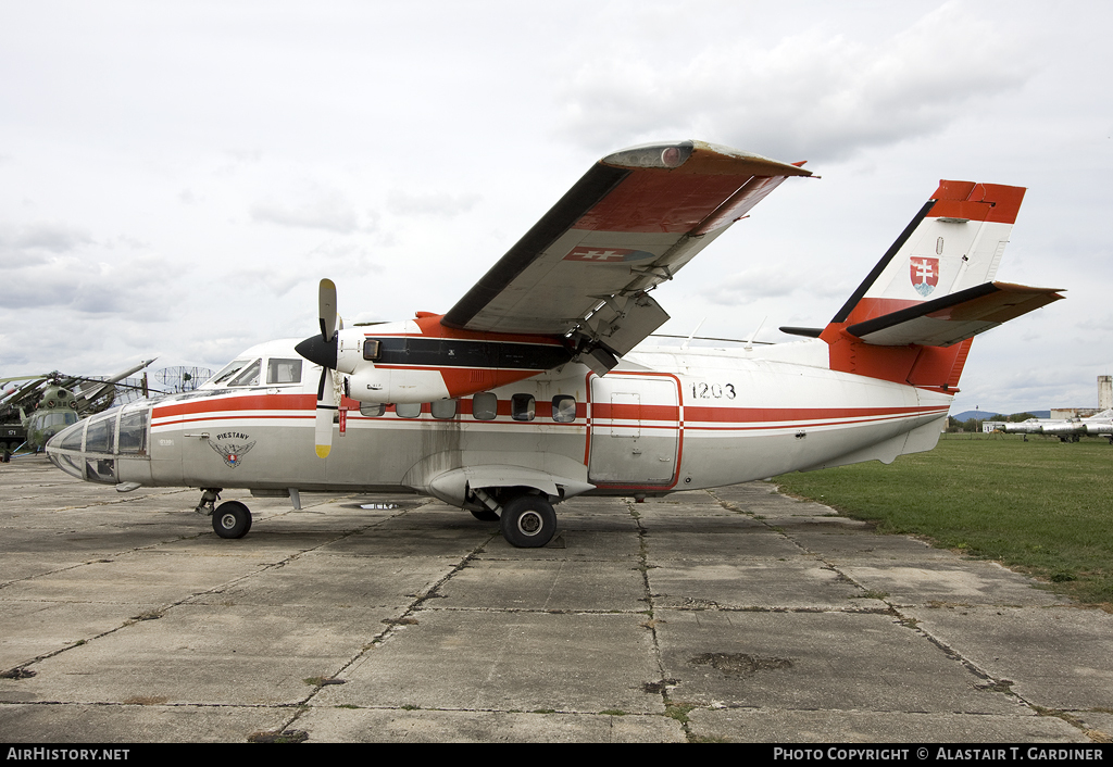 Aircraft Photo of 1203 | Let L-410FG Turbolet | Slovakia - Air Force | AirHistory.net #112300