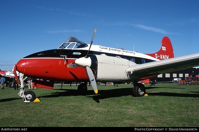 Aircraft Photo of G-ANOV | De Havilland D.H. 104 Dove 6 | Civil Aviation Authority - CAA | AirHistory.net #112312