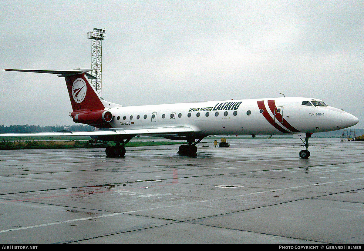 Aircraft Photo of YL-LBJ | Tupolev Tu-134B-3 | Latavio - Latvian Airlines | AirHistory.net #112314