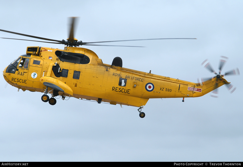 Aircraft Photo of XZ593 | Westland WS-61 Sea King HAR3 | UK - Air Force | AirHistory.net #112325