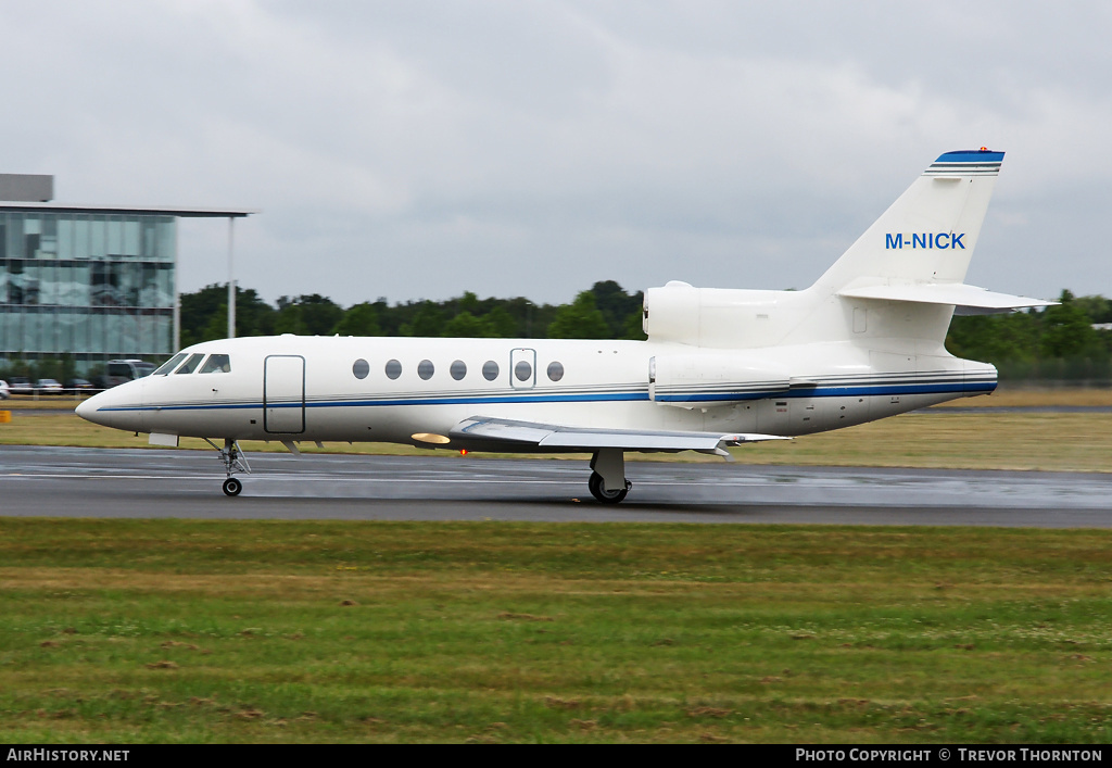Aircraft Photo of M-NICK | Dassault Falcon 50EX | AirHistory.net #112326