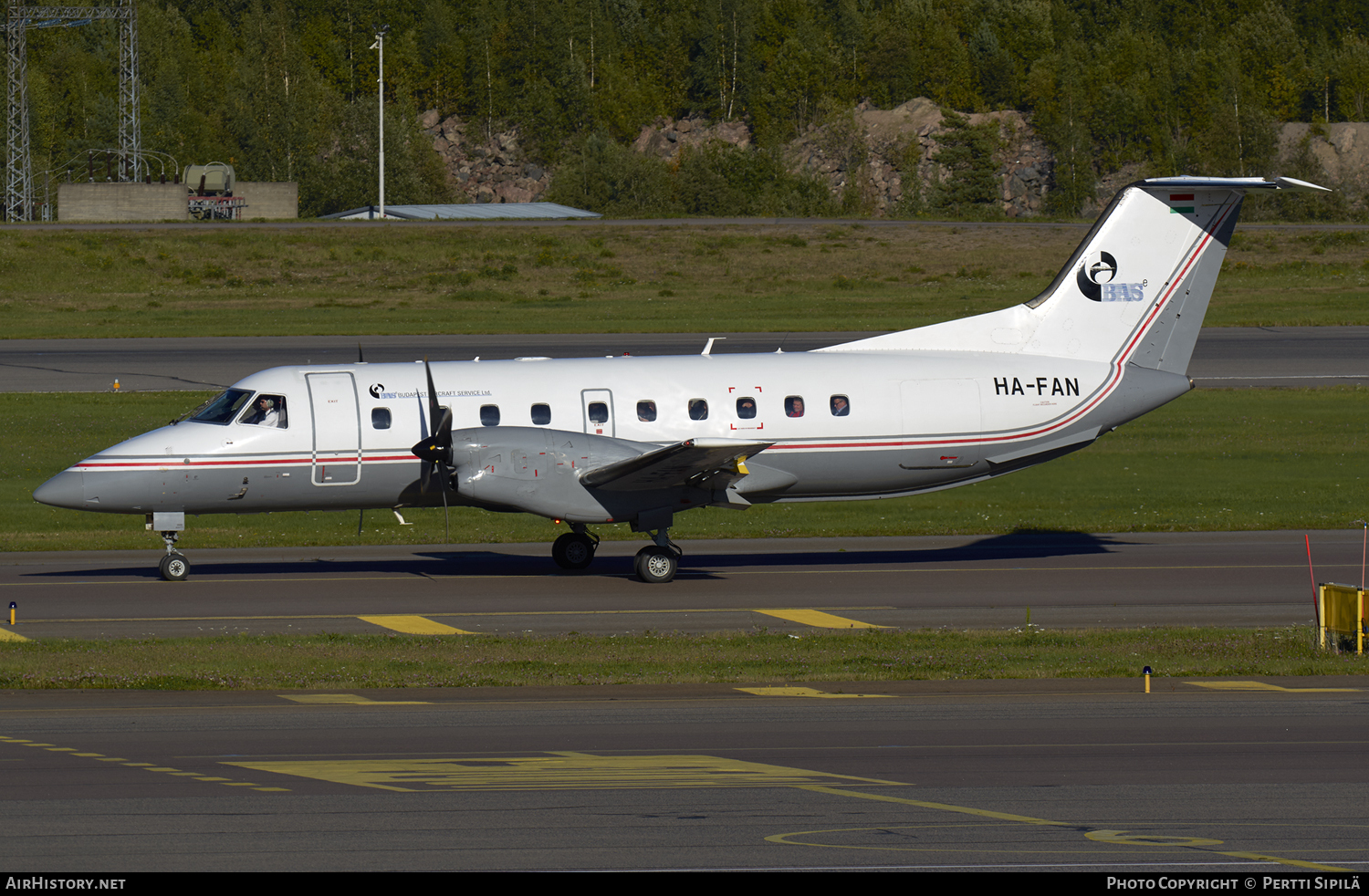 Aircraft Photo of HA-FAN | Embraer EMB-120ER Brasilia | BAS - Budapest Aircraft Service | AirHistory.net #112328