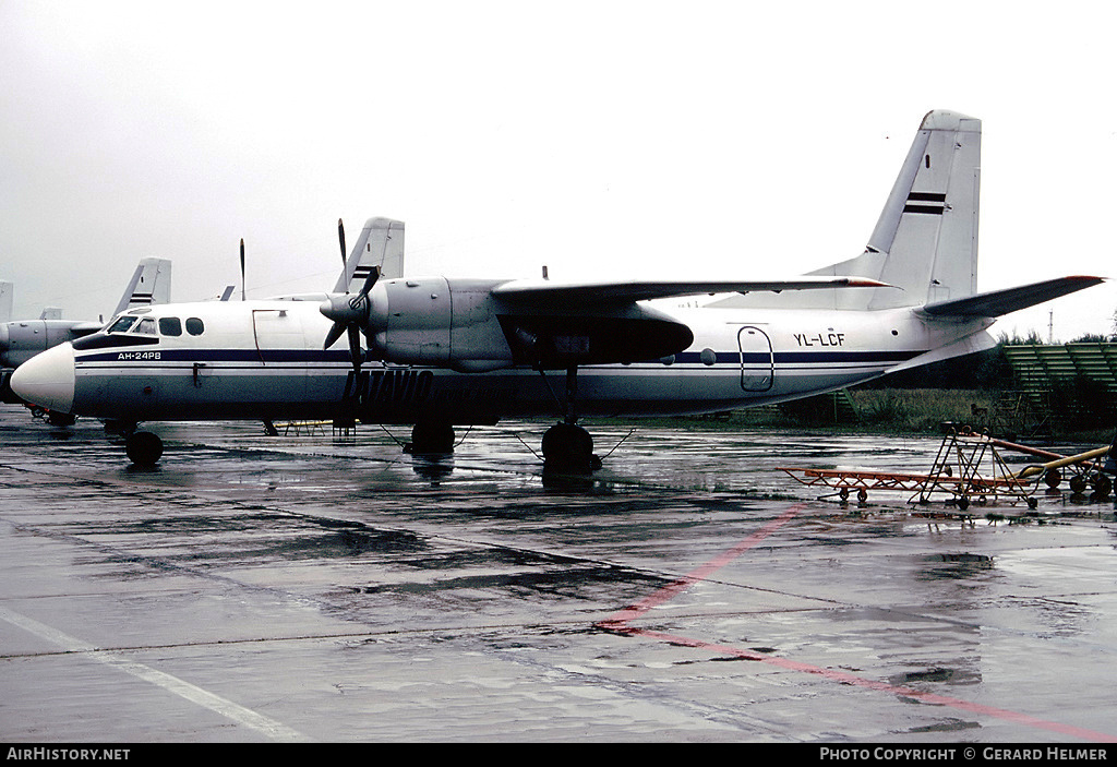 Aircraft Photo of YL-LCF | Antonov An-24RV | Latavio - Latvian Airlines | AirHistory.net #112332