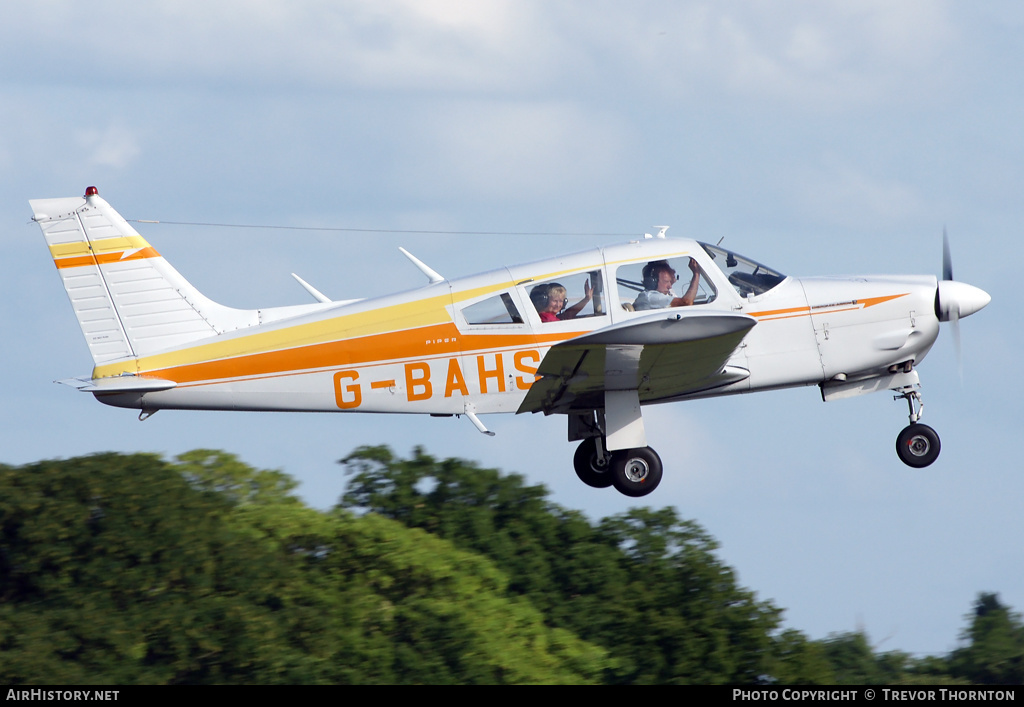 Aircraft Photo of G-BAHS | Piper PA-28R-200 Cherokee Arrow II | AirHistory.net #112334