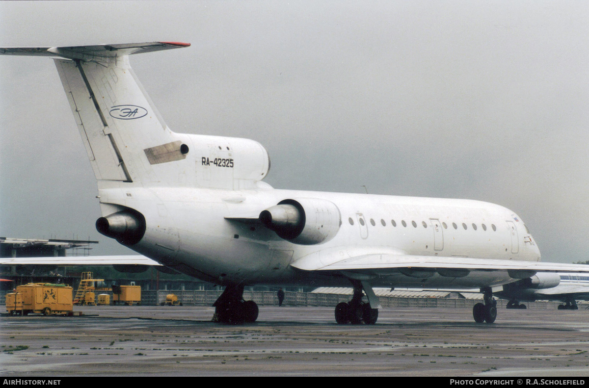 Aircraft Photo of RA-42325 | Yakovlev Yak-42 | Elbrus Avia | AirHistory.net #112338