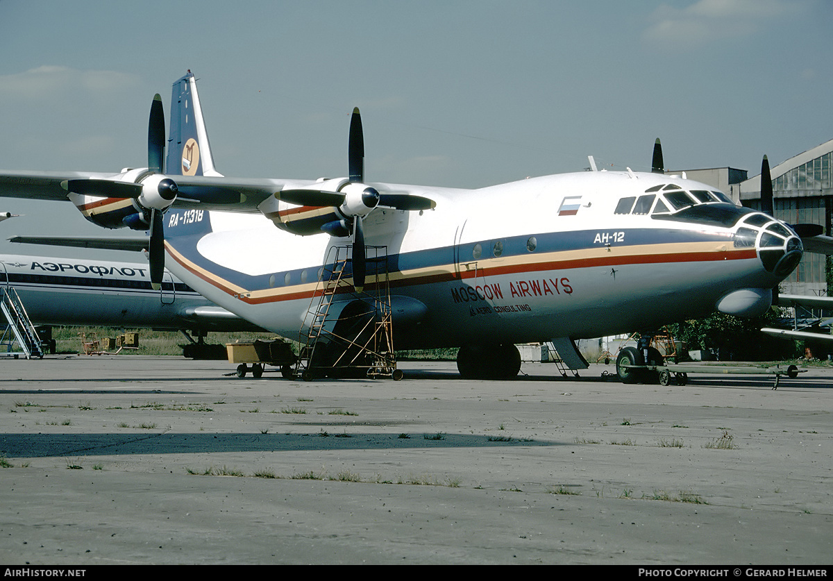 Aircraft Photo of RA-11318 | Antonov An-12B | Moscow Airways | AirHistory.net #112341