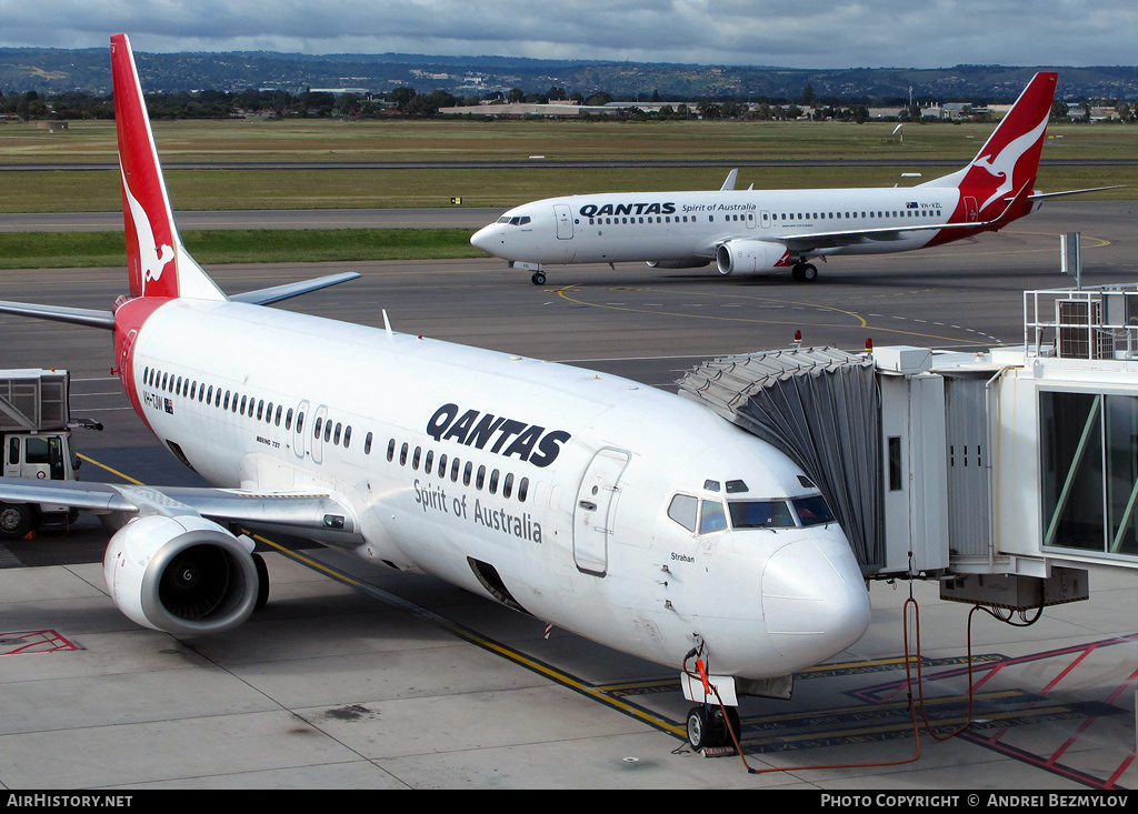 Aircraft Photo of VH-TJW | Boeing 737-4L7 | Qantas | AirHistory.net #112346