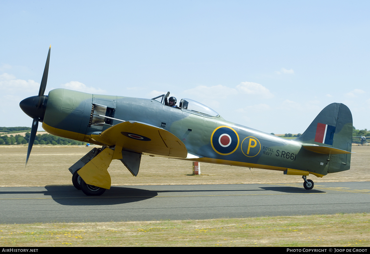 Aircraft Photo of G-CBEL / SR661 | Hawker Sea Fury FB11 | UK - Navy | AirHistory.net #112353