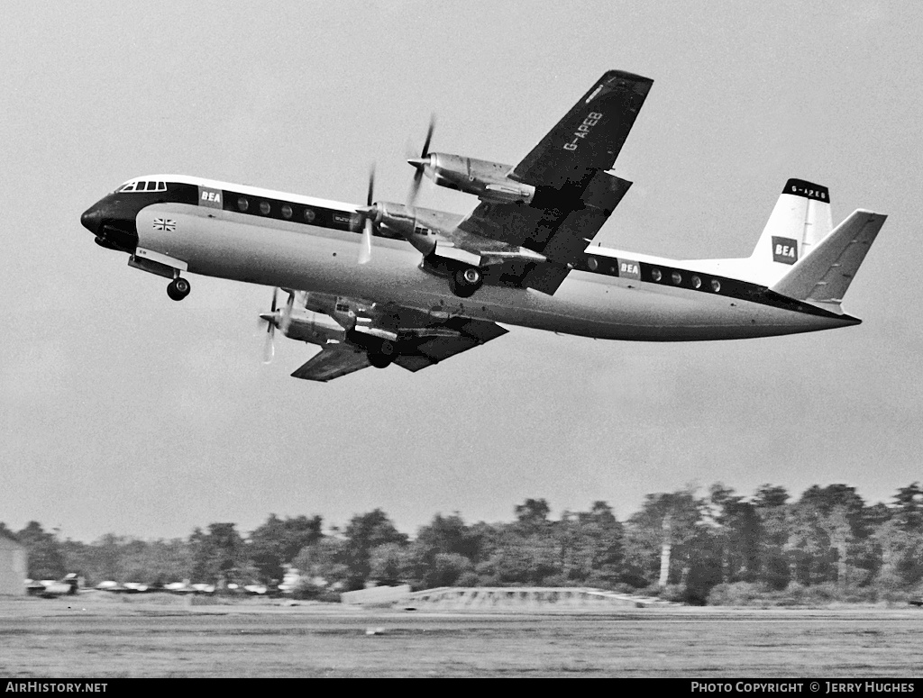 Aircraft Photo of G-APEB | Vickers 951 Vanguard | BEA - British European Airways | AirHistory.net #112357