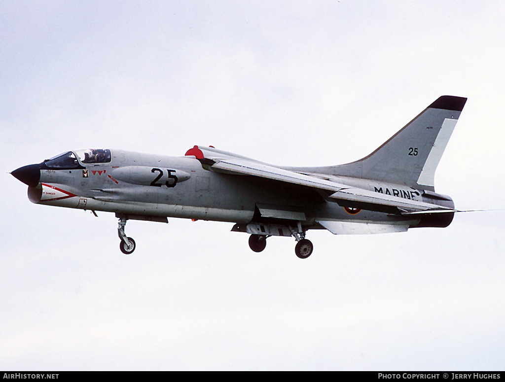 Aircraft Photo of 25 | Vought F-8E(FN) Crusader | France - Navy | AirHistory.net #112389