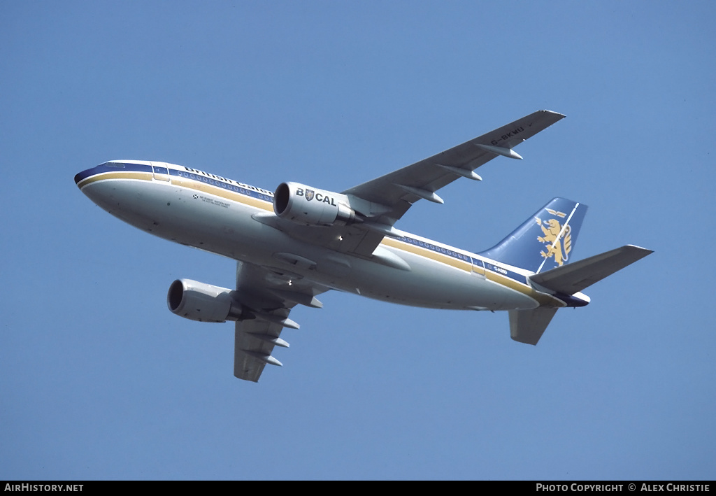 Aircraft Photo of G-BKWU | Airbus A310-203 | British Caledonian Airways | AirHistory.net #112395