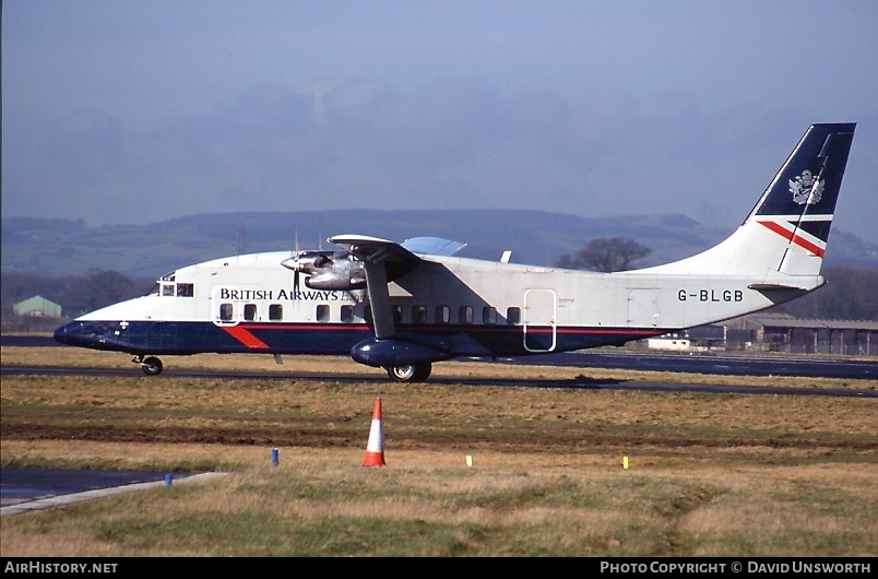 Aircraft Photo of G-BLGB | Short 360-100 | British Airways Express | AirHistory.net #112398