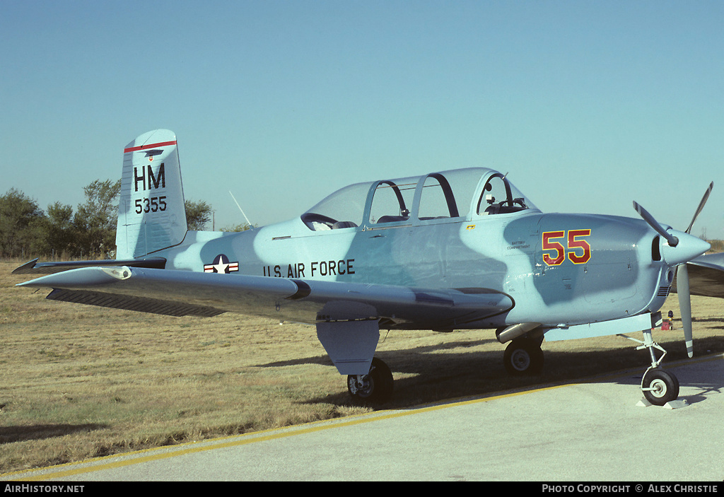 Aircraft Photo of N355TT / 5355 | Beech T-34A Mentor (B45) | USA - Air Force | AirHistory.net #112403