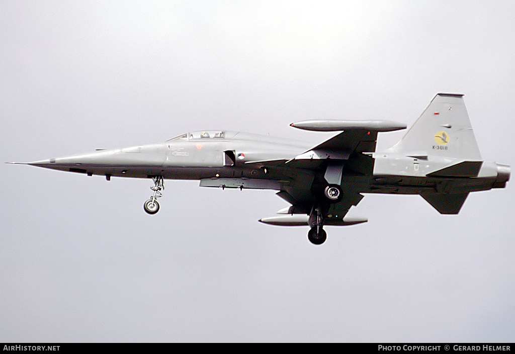 Aircraft Photo of K-3018 | Canadair NF-5A | Netherlands - Air Force | AirHistory.net #112412