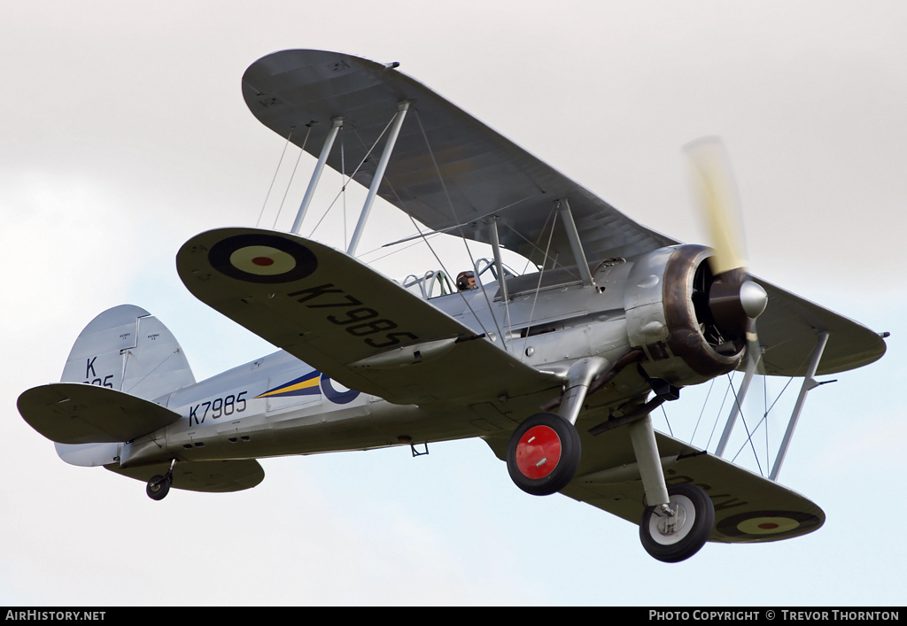 Aircraft Photo of G-AMRK / K7985 | Gloster Gladiator Mk1 | UK - Air Force | AirHistory.net #112423