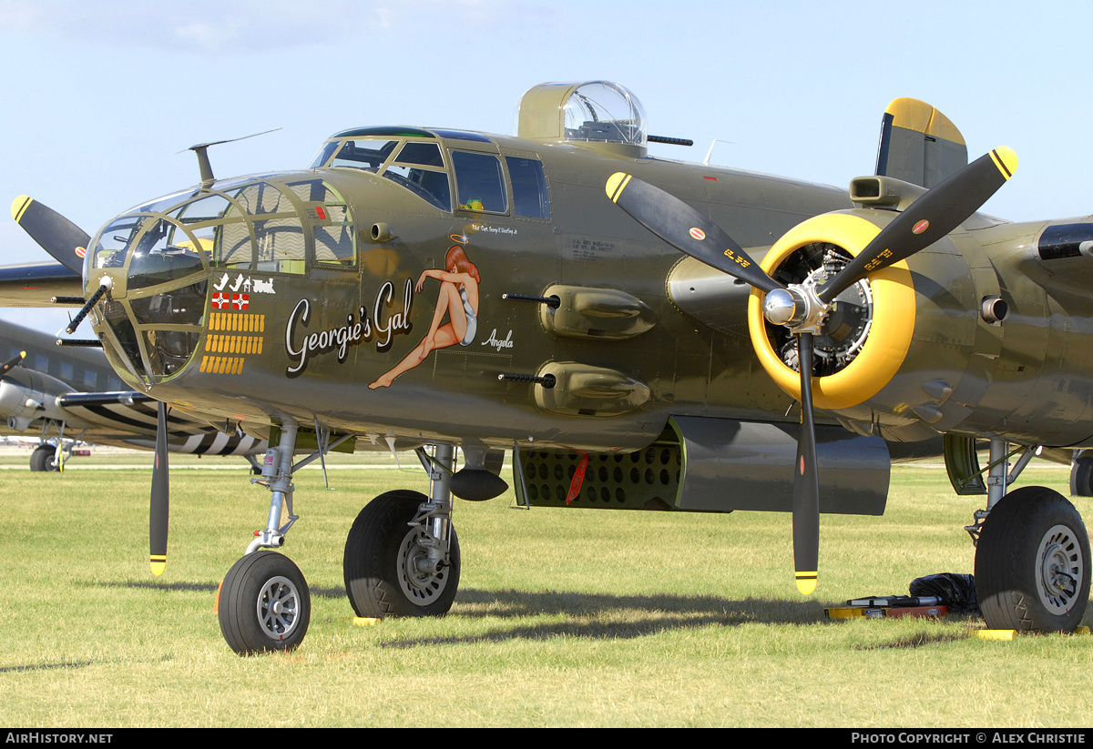 Aircraft Photo of N345BG | North American B-25J Mitchell | AirHistory.net #112425