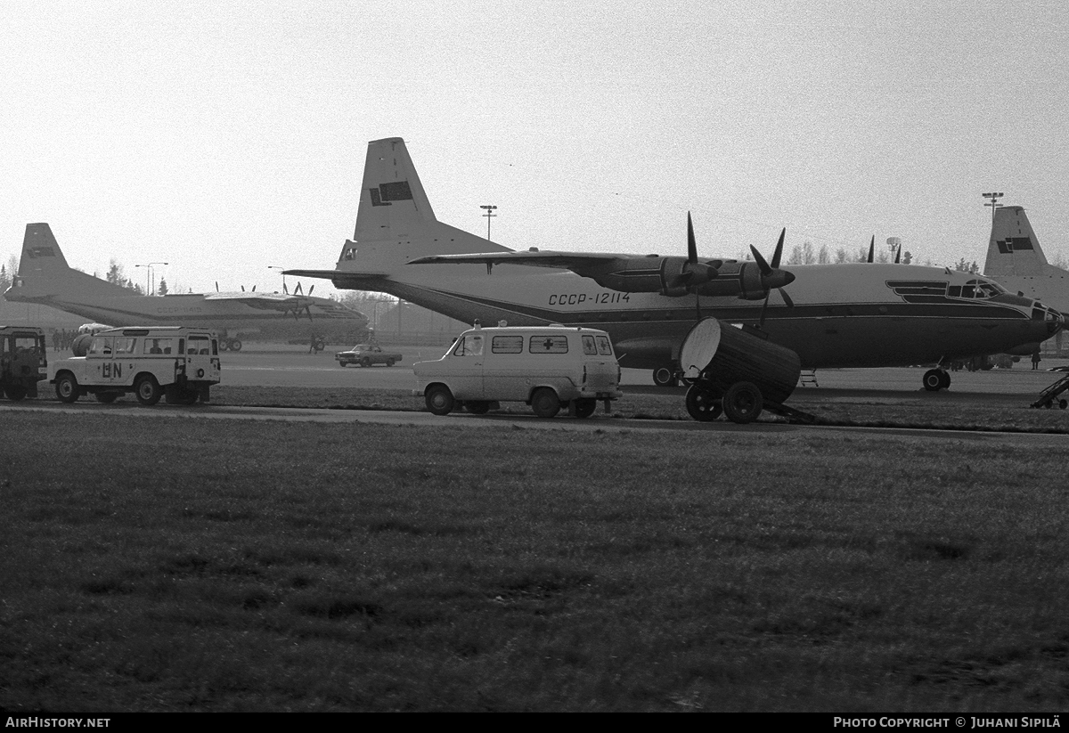 Aircraft Photo of CCCP-12114 | Antonov An-12 | Aeroflot | AirHistory.net #112472