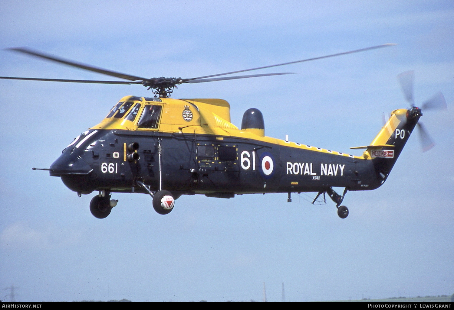 Aircraft Photo of XS149 | Westland WS-58 Wessex HAS.3 | UK - Navy | AirHistory.net #112479