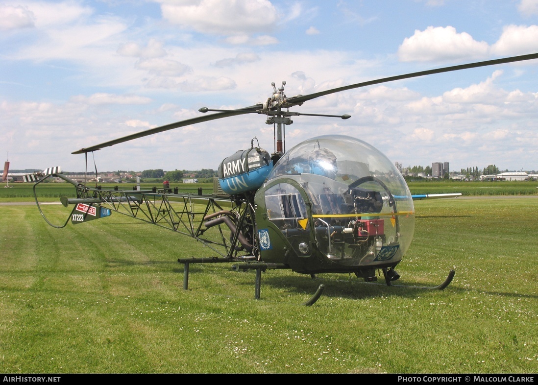 Aircraft Photo of G-BGZK / XT223 | Westland-Bell 47G-3B-1 | UK - Army | AirHistory.net #112533