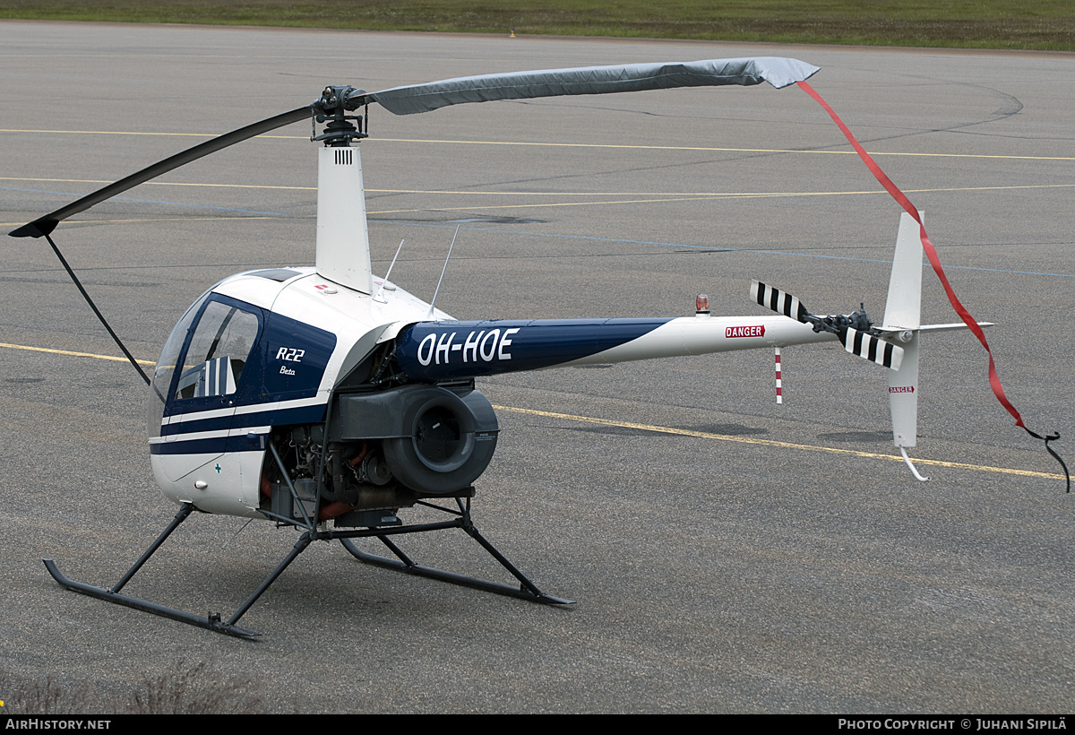 Aircraft Photo of OH-HOE | Robinson R-22 Beta | AirHistory.net #112539