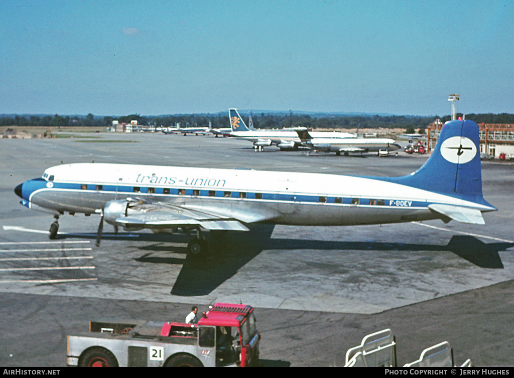 Aircraft Photo of F-BOEV | Douglas DC-6B | Trans-Union | AirHistory.net #112574