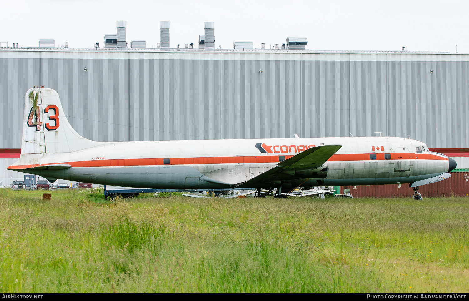 Aircraft Photo of C-GHCB | Douglas DC-6B | Conair Aviation | AirHistory.net #112583