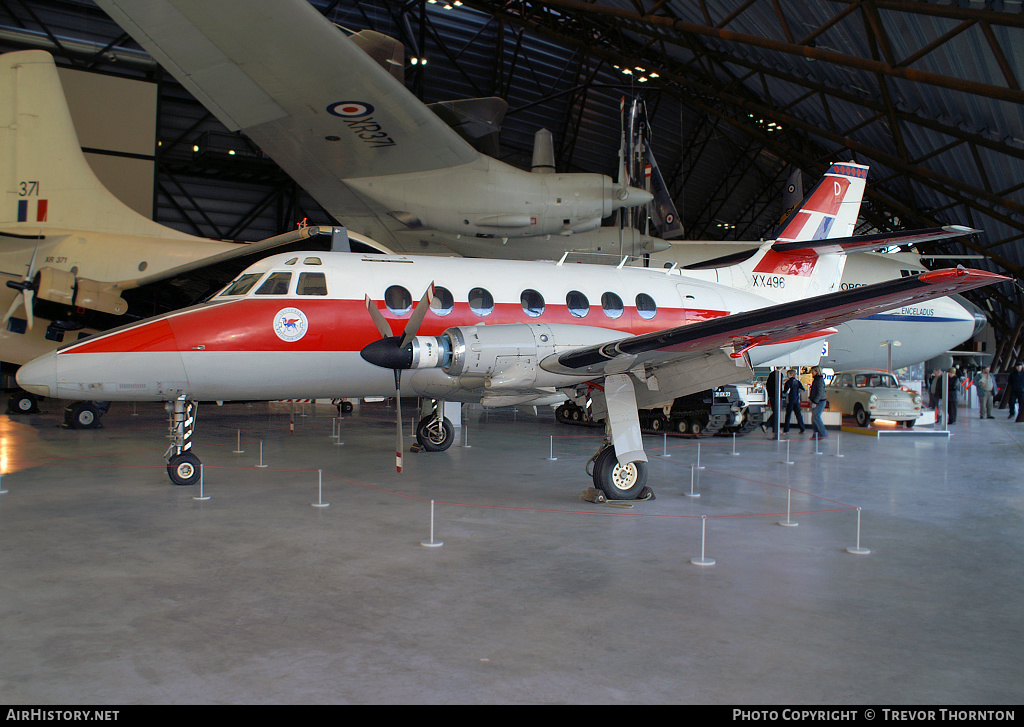 Aircraft Photo of XX496 | Scottish Aviation HP-137 Jetstream T1 | UK - Air Force | AirHistory.net #112604