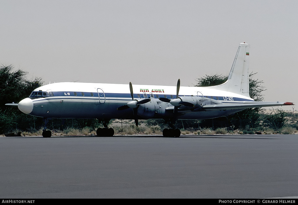 Aircraft Photo of LZ-AZC | Ilyushin Il-18V | Air Zory | AirHistory.net #112609