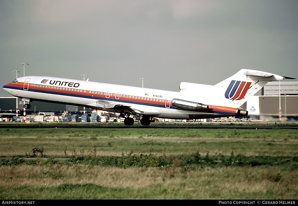 Aircraft Photo of N7623U | Boeing 727-222 | United Airlines | AirHistory.net #112610