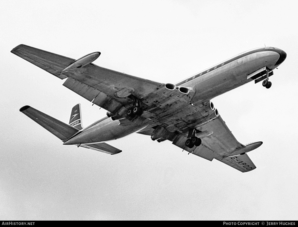 Aircraft Photo of G-APDD | De Havilland D.H. 106 Comet 4 | BOAC - British Overseas Airways Corporation | AirHistory.net #112613