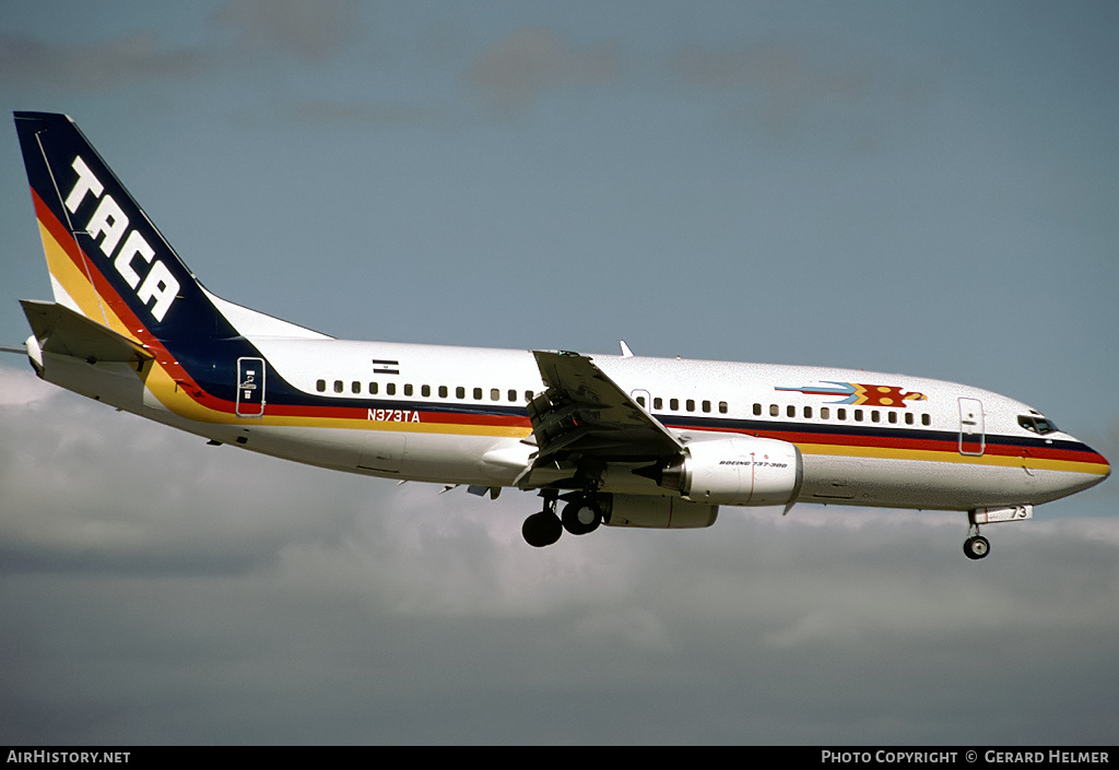 Aircraft Photo of N373TA | Boeing 737-3Q8 | TACA - Transportes Aéreos Centro Americanos | AirHistory.net #112618