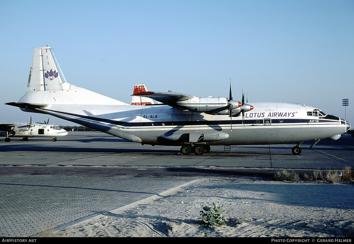Aircraft Photo of EL-ALA | Antonov An-12B | Lotus Airways | AirHistory.net #112626