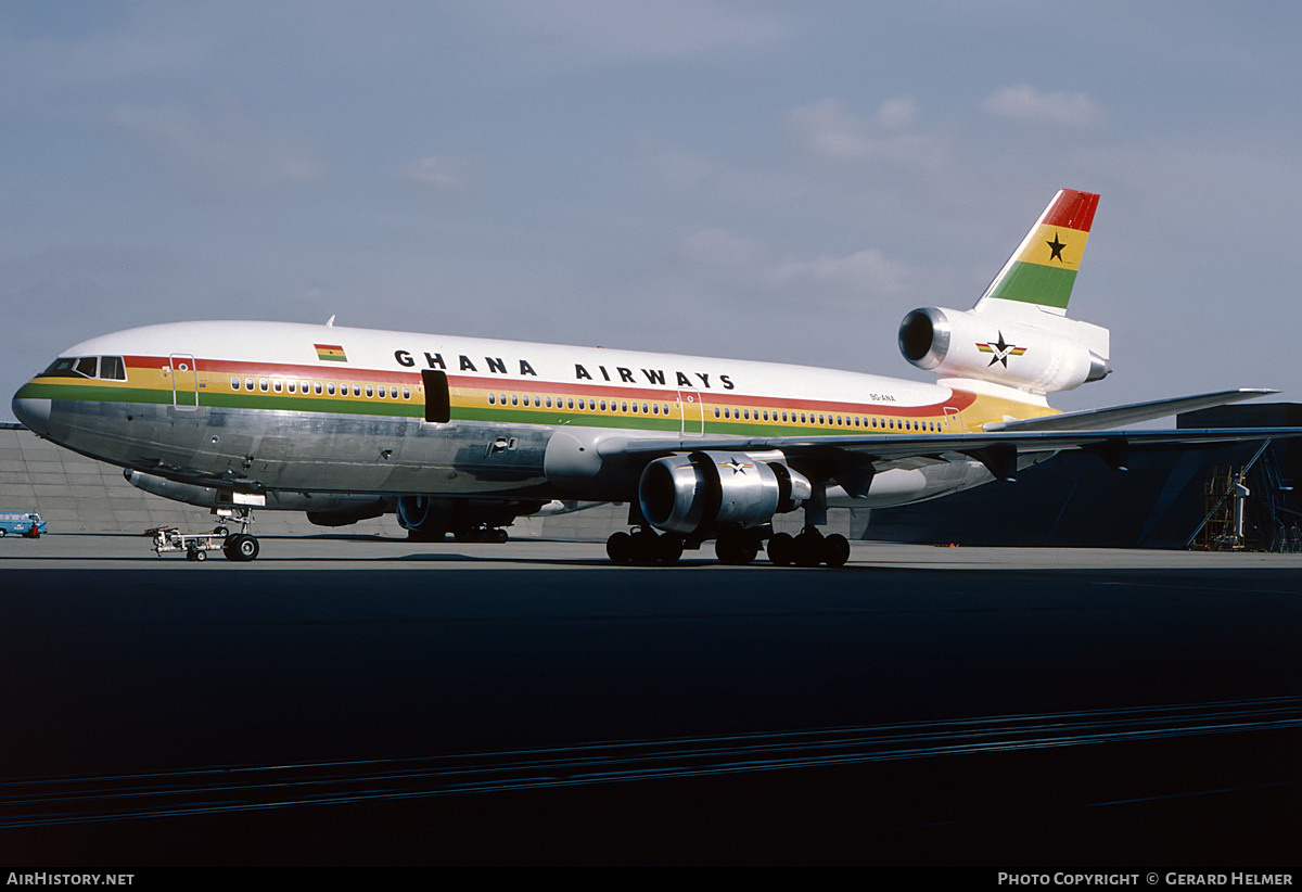 Aircraft Photo of 9G-ANA | McDonnell Douglas DC-10-30 | Ghana Airways | AirHistory.net #112628