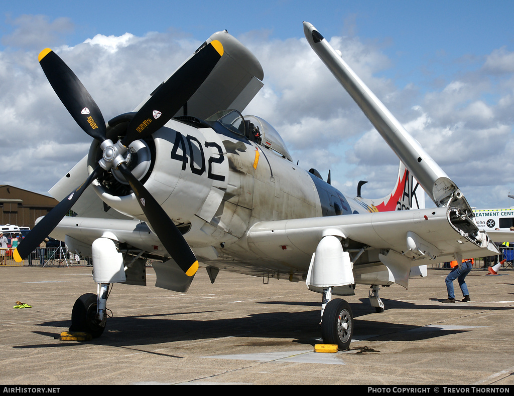 Aircraft Photo of G-RADR / 126922 | Douglas A-1D Skyraider (AD-4NA) | USA - Navy | AirHistory.net #112636