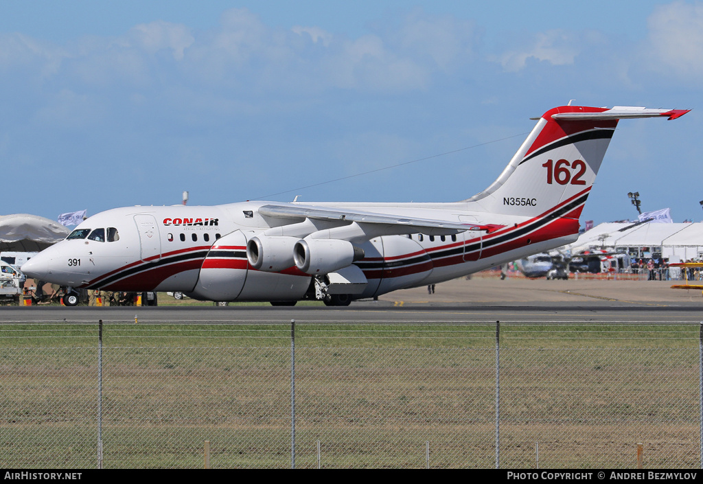Aircraft Photo of N355AC | Conair Avro RJ85 AT | Conair Aviation | AirHistory.net #112660