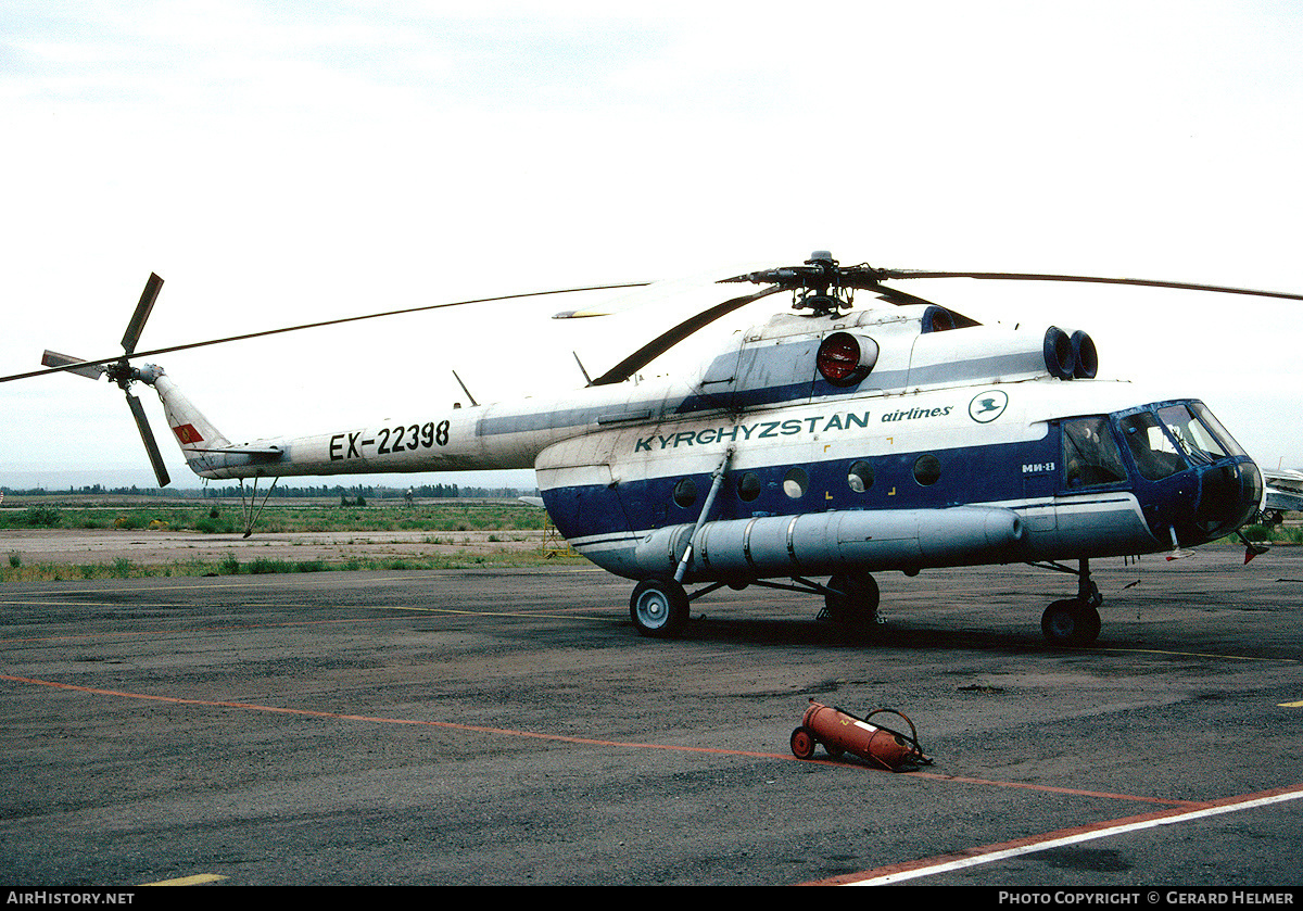 Aircraft Photo of EX-22398 | Mil Mi-8T | Kyrghyzstan Airlines | AirHistory.net #112679