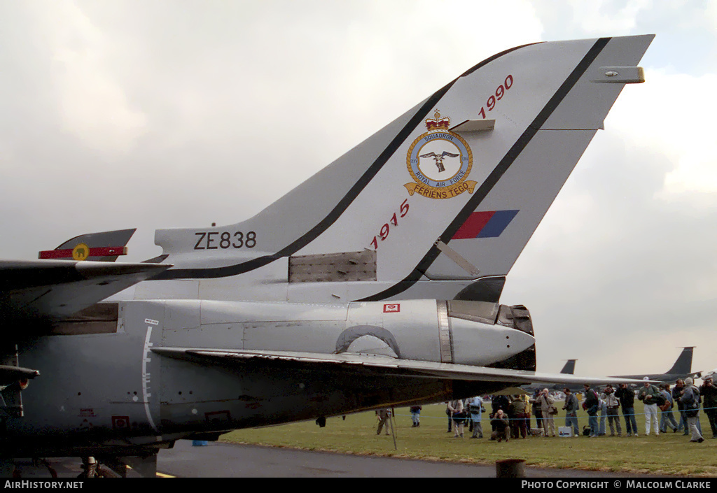 Aircraft Photo of ZE838 | Panavia Tornado F3 | UK - Air Force | AirHistory.net #112712