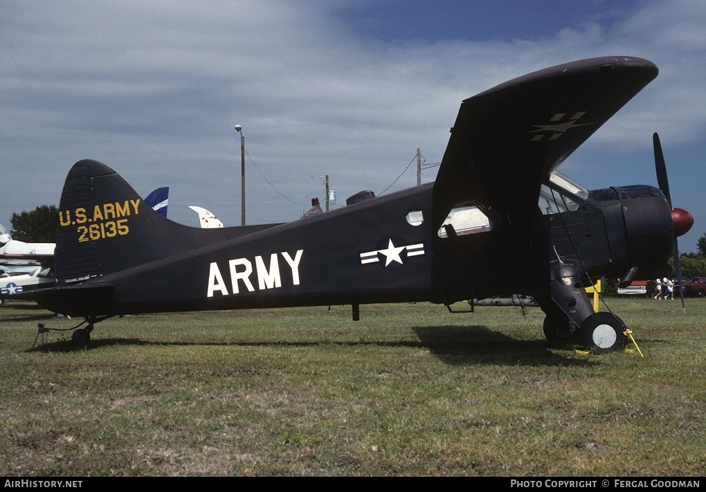Aircraft Photo of 52-6135 / 26135 | De Havilland Canada U-6A Beaver | USA - Army | AirHistory.net #112733
