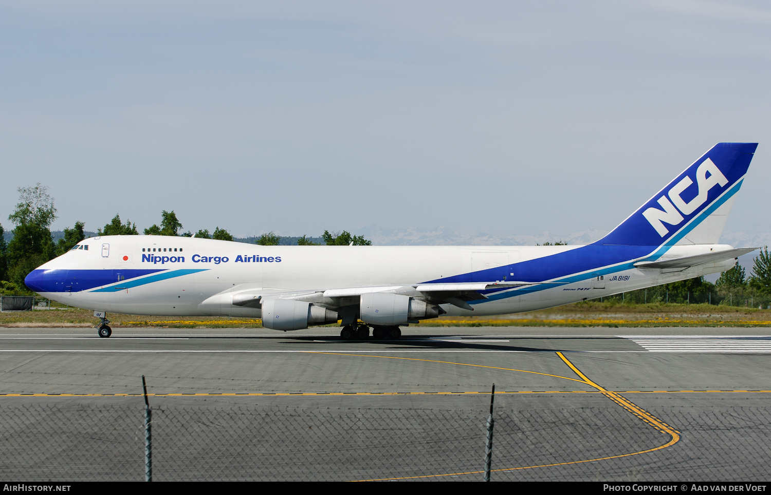 Aircraft Photo of JA8191 | Boeing 747-281F/SCD | Nippon Cargo Airlines - NCA | AirHistory.net #112734