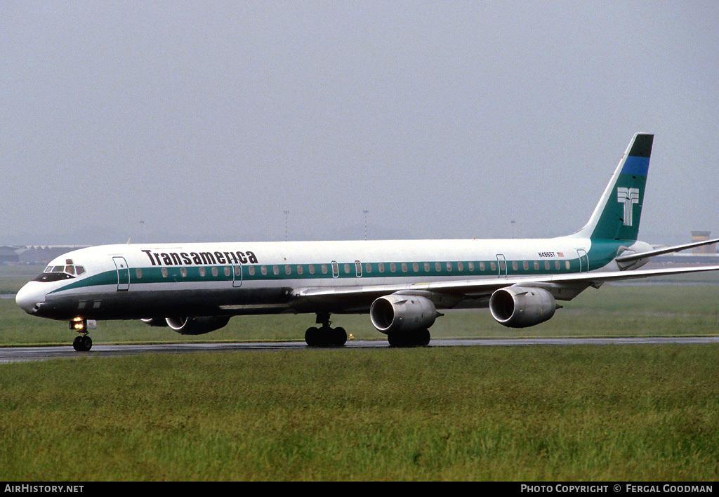Aircraft Photo of N4865T | McDonnell Douglas DC-8-73CF | Transamerica Airlines | AirHistory.net #112746