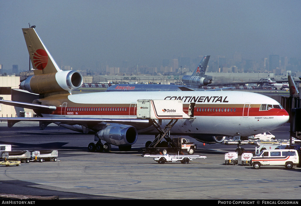 Aircraft Photo of N68065 | McDonnell Douglas DC-10-30 | Continental Airlines | AirHistory.net #112755