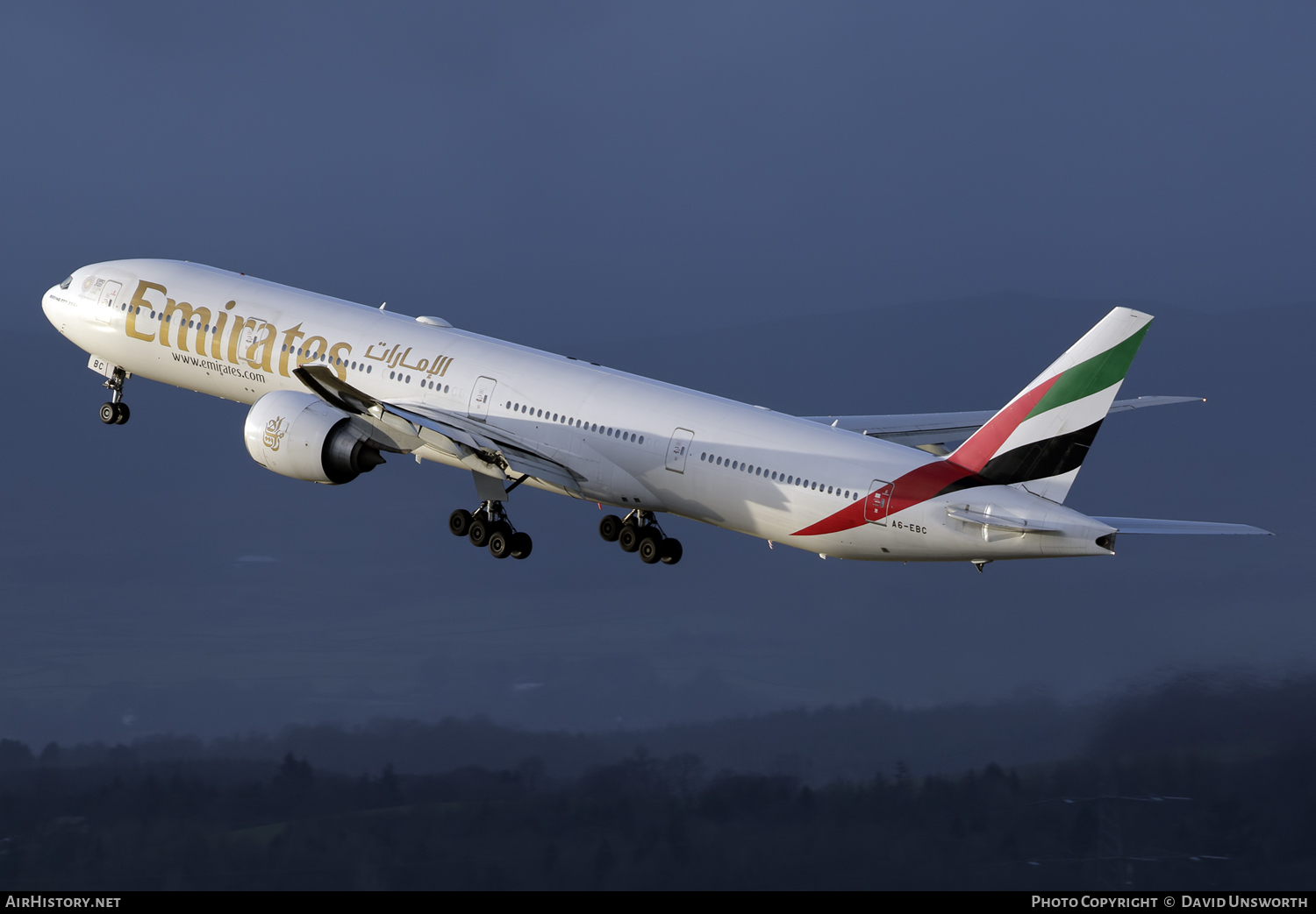 Aircraft Photo of A6-EBC | Boeing 777-36N/ER | Emirates | AirHistory.net #112761