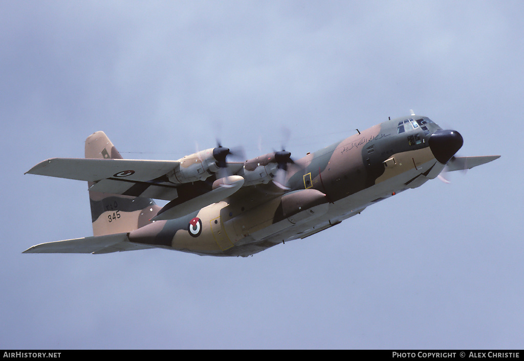 Aircraft Photo of 345 | Lockheed C-130H Hercules | Jordan - Air Force | AirHistory.net #112774