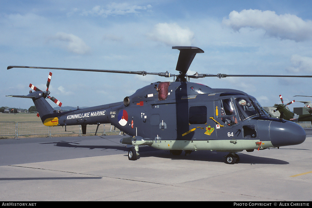 Aircraft Photo of 264 | Westland SH-14D Lynx (WG-13) | Netherlands - Navy | AirHistory.net #112775