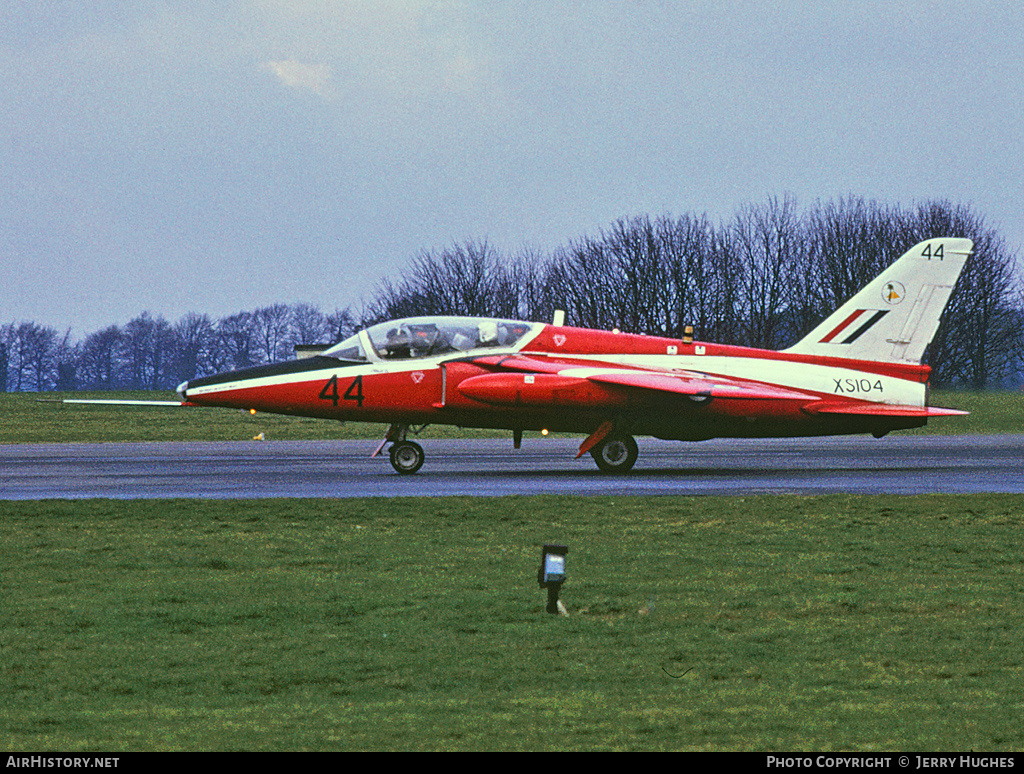 Aircraft Photo of XS104 | Hawker Siddeley Gnat T.1 | UK - Air Force | AirHistory.net #112777